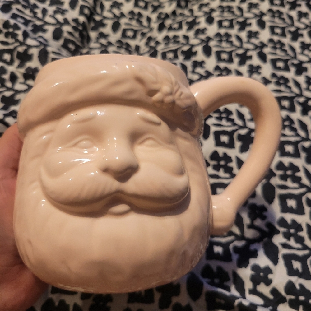 Pink Santa Claus Mug